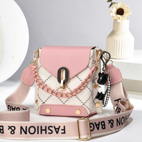 Sac bandoulière tendance en PU pour femme, style vintage, haute qualité, avec sangle réglable, design portable, doublure en polyester pour téléphone portable
