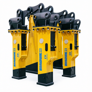 Martillo Hidráulico Tipo Caja SB43 para Excavadoras de 6-9 Toneladas, 375 kg de Peso, 1 Año de Garantía - Componente de Construcción y Minería, Cincel - Product Image 1
