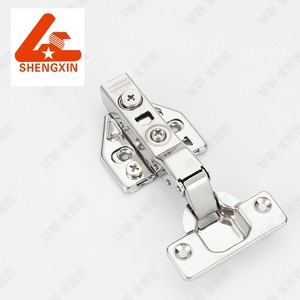 Hardwar giấu thép không gỉ bản lề đẩy để mở 1/2 đầy đủ Lớp phủ mềm đóng thủy lực bisagra tủ 3D điều chỉnh bản lề - Product Image 5