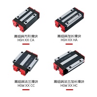 Rail de guidage linéaire HLTNC HGR15 20 25 30 35 45 55 65 avec bloc de guidage à roulement pour routeur CNC