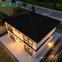 Fabricant chinois de maisons préfabriquées résistantes aux tremblements de terre, installation rapide et facile, maisons modulaires pour camps d'hébergement temporaires