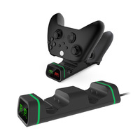 Station de charge double avec 2 batteries rechargeables pour manette sans fil Xbox Series/One