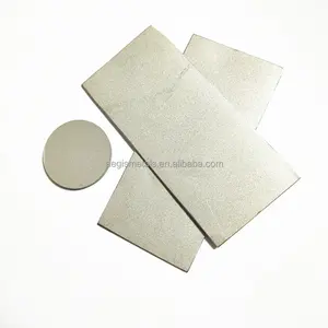 1.0mm 2.0mm 2.5mm 5 micron 10um 50um 20um piastra metallica porosa sinterizzata in polvere di acciaio inossidabile