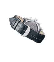 Bracelet de montre vintage en cuir véritable 18/20/22 mm avec boucle métallique universel pour diverses marques de montres