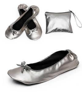 <span class=keywords><strong>Zapatillas</strong></span> <span class=keywords><strong>de</strong></span> <span class=keywords><strong>Ballet</strong></span> Planas y Plegables Desechables para Regalo <span class=keywords><strong>de</strong></span> Boda - Product Image 3