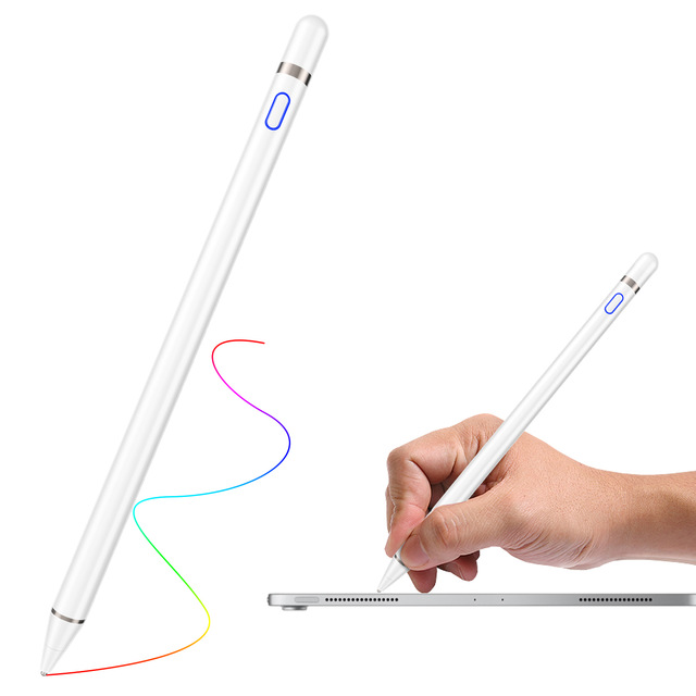 Universal Capacitive Stylus Touch Screen Pen Smart Pen for IOS/Android System Apple iPad Phone Smart Pen Stylus Drawing Pencil