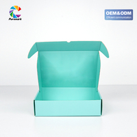 Boîtes cadeaux portables colorées de qualité supérieure, réutilisables, pliables, boîtes d'expédition rigides en carton