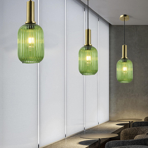 Lampe suspendue <span class=keywords><strong>de</strong></span> restaurant, lampe <span class=keywords><strong>de</strong></span> chevet <span class=keywords><strong>de</strong></span> chambre à coucher, lampe <span class=keywords><strong>de</strong></span> table <span class=keywords><strong>de</strong></span> bar créative à ligne longue, lampe suspendue en verre <span class=keywords><strong>de</strong></span> luxe - Product Image 4