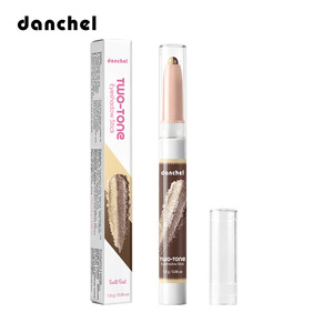 Danchel <span class=keywords><strong>Stick</strong></span> d'ombres <span class=keywords><strong>à</strong></span> paupières <span class=keywords><strong>bicolore</strong></span> pour des looks d'ombres <span class=keywords><strong>à</strong></span> paupières artisanaux, formule modulable, anti-bavures, couleur dégradée, fini scintillant 1,6g - Product Image 4