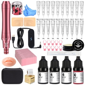 Kit Completo Profesional <span class=keywords><strong>para</strong></span> Tatuaje de Cejas y Labios con <span class=keywords><strong>Agujas</strong></span> y Accesorios <span class=keywords><strong>para</strong></span> Blanqueamiento Labial 650g Venta al por Mayor - Product Image 1