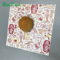 Papier Alimentaire en Gros, Papier Jetable Anti-Graisse pour Gâteaux, Hamburgers, Rouleaux de Poulet, Papier Anti-Graisse