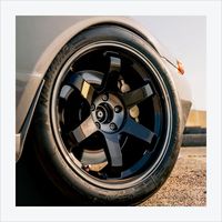 Jantes forgées légères et robustes pour la route et la piste 4x100 4x114.3 5x100 5x108 5x112 5x14.3 5x120 5x130 TE37 ZN6 ZN8 Corolla GR Camry