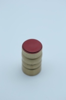 Capsule rétractable en polylaminé pour bouteille de whisky avec logo personnalisé, capsule en aluminium