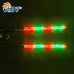 ไฟแอลอีดีแบบแส้ ADT ขนาด 2 ฟุต 3 ฟุต 4 ฟุต 5 ฟุต 6 ฟุต ไล่สี RGB ไฟแส้แบบ OEM สำหรับเสาธงรถยนต์ พร้อมธงสำหรับรถออฟโรด - Product Image 5