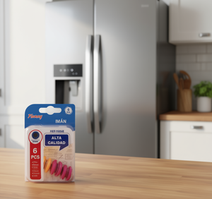 Magneti per Frigorifero Pioney, Rotondi 20mm, Set da 6 Pezzi, Design con Persone, Decorazioni Moderne - Product Image 2