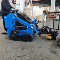 Chargeur sur chenilles et accessoires: Mulcher, débroussailleuse, trancheuse, broyeur de souches, fourches à palettes (diesel/électrique)