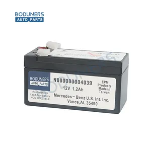 BODUNERS NEWカーバッテリーバックアップバッテリー12V1.2AHメルセデス用-BENZMS GL R CL E G-CALSS N000000004039 000000004039