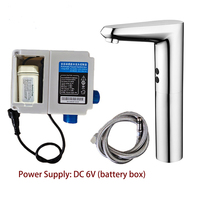 HY-162D de haute qualité en laiton automatique mitigeur de lavabo intelligent économie d'eau robinet monté sur le pont pour salle de bain école et parc
