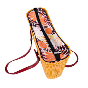 Femmes grande capacité italie <span class=keywords><strong>Obag</strong></span> Designer Shopping sac fourre-tout coloré tissé motif PU poignée Portable EVA Fairybag pour la plage - Product Image 2