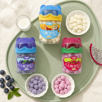 Aimo Healthy Baby Fruit Cheese Crisps, boîte de chips sucrées et croustillantes pour enfants, collation non-OGM, marque propre, OEM, nourriture pour bébés