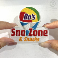 Écussons brodés personnalisés avec boucle auto-agrippante, en PVC et toile, logo personnalisé pour sacs à dos et vêtements thermocollants