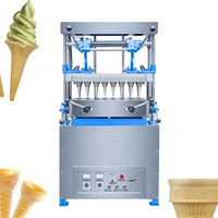 Machine à cornets et coupelles à glace, ligne de production de formes variées, machine à fabriquer des coupelles à café comestibles en papier multicouche