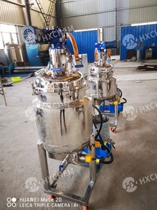 bibo 50L SUS316L Stainless Steel Double Mixing <b>Vacuum</b> <b>Pump</b> Heating Food Grade Ti Coating Motor Chemical Engine - Product Image 2