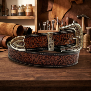 Idées de cadeaux d'anniversaire pour homme : Ceinture en cuir de vache 100% véritable avec boucle ardillon vintage, formelle, en acier, OEM ODM personnalisable, étanche et robuste - Product Image 1