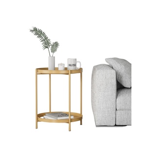 New Design Steel Gold <strong>Side</strong> <strong>Table</strong> for Bedroom - Product Image 5
