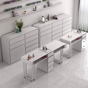 Mueble de Belleza para Salones de Uñas en Oferta, para Exhibición de Cosméticos y Cuidado de la Piel, con Opciones de Pintura Coloridas - Product Image 2