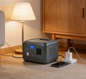 Stazione di Energia Solare Portatile con Batteria al Litio 300W 192Wh Generatore di Energia Portatile per Casa - Product Image 3