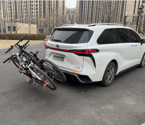 Voyage <span class=keywords><strong>camping</strong></span> pliable réglable véhicule arrière 2 vélos 2 vélo support d'<span class=keywords><strong>attelage</strong></span> support de vélo <span class=keywords><strong>pour</strong></span> voiture suv camion - Product Image 6