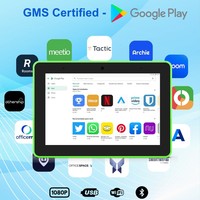 Panel de pared de automatización del hogar de 10 pulgadas con POE RS485 Pantalla táctil montada en la pared Tablet Zigbee Android Tablet PC para montaje en pared