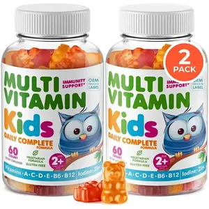 OEM Gummy Candy Multi vitamin Gummies für Kinder unterstützen Immun verdauungs gesundheit Kids Multi vitamin Gummy