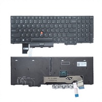 Nouveau clavier d'ordinateur portable ergonomique rétroéclairé filaire compatible avec ThinkPad L15 Gen 1 Gen 2 T15P Gen 3 P15V Gen 1