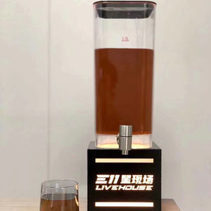 Dispensador de Bebidas Multi-Capacidad con Iluminación LED para Bares - Cubo para Cerveza/Vino/Cócteles con Grifo de Acero Inoxidable - Product Image 3