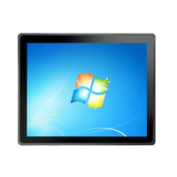 Ordinateur industriel embarqué robuste de 15 pouces, Intel Core I3/i5/i7 6e-13e génération, PC à panneau sans ventilateur avec alliage d'aluminium IP65 en stock