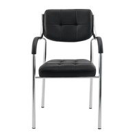 Chaise de bureau exécutive ergonomique moderne en PU, toute nouvelle, pour conférences et visiteurs