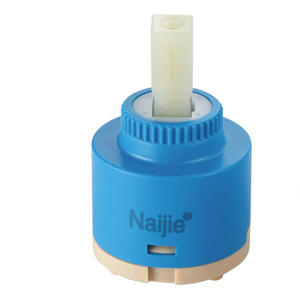 Robinet de cuisine et de salle de bain Naijie 40 mm à double étanchéité, mélangeur d'eau chaude et froide, cartouche de robinet à noyau céramique anti-surchauffe - Product Image 1