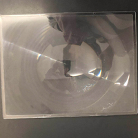 Kingopt Acrylique PMMA PS A4 Feuille grossissante Projet de Fresnel Lentille