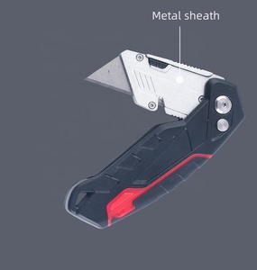 Bao Gồm 3 Lưỡi Dao Chính Hãng, Tay Cầm Bằng Nhôm + ABS + TPR, Dao Tiện Ích Gấp Gọn Thay Đổi Nhanh - Product Image 5