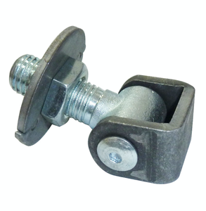 مفصل لحام دوار قابل للتعديل مطلي بالزنك مع مسمار لولبي وصفيحة - Product Image 1