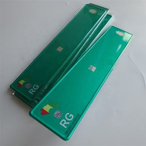 Étiquettes en métal personnalisées de moto avant jdm vierges plaques d'<span class=keywords><strong>immatriculation</strong></span> de véhicule personnalisées de l'état européen britannique japonais - Product Image 4