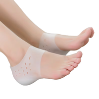 Calzini tacco YEBEI fascite plantare la riabilitazione ossea speroni antidolorifici calzini all'ingrosso traspirante Gel di silicio tacco alla caviglia calzino