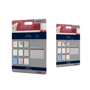 Lụa in ấn/UV in ấn tùy chỉnh kích thước Logo treo sàn gỗ đá khảm gạch nhỏ MDF Mẫu Hội Đồng Quản trị với xử lý - Product Image 1