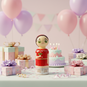 Nuovi Giocattoli per Bambini, Piccole Bambole in Legno per Decorazione Casa delle Bambole, Mini Bambole Personalizzate - Product Image 1