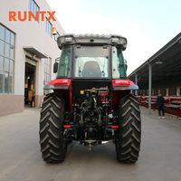 Prix d'usine chinois tracteurs 4X4 90HP 100HP 120HP tracteur à roues moteur 6 cylindres avec CE