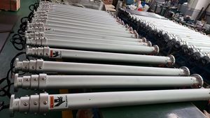 Mástil Neumático de Elevación Plateado de 2m 3m 4m 5m 6m para Iluminación Montada en Vehículos, Producción Personalizada en Masa - Product Image 6