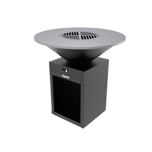 Parrilla de carbón de acero Corten. Disfrute de la barbacoa en la elegante parrilla tostada. Mejora tu experiencia con nuestro BBQ Brasero - Product Image 3