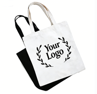Sac fourre-tout en toile personnalisé imprimé, sac de courses réutilisable avec poignées, sac à bandoulière pour promotion en magasin
